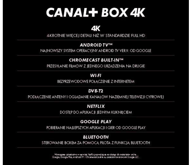 NC DEKODER CANAL+ BOX 4K # - 1460027 - zdjęcie 4
